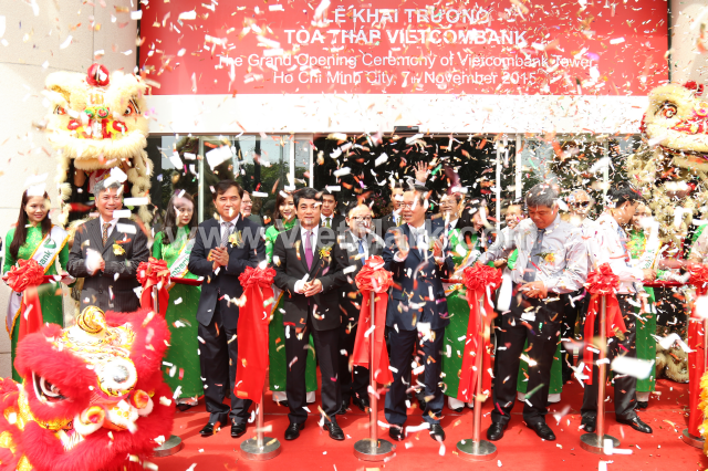 The Grand Opening Ceremony of Vietcombank Tower